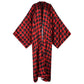 Crimson Houndstooth Kimono - Lashawn Janae