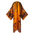 Robe Kimono Paisley Bloom Kimono (Orange)