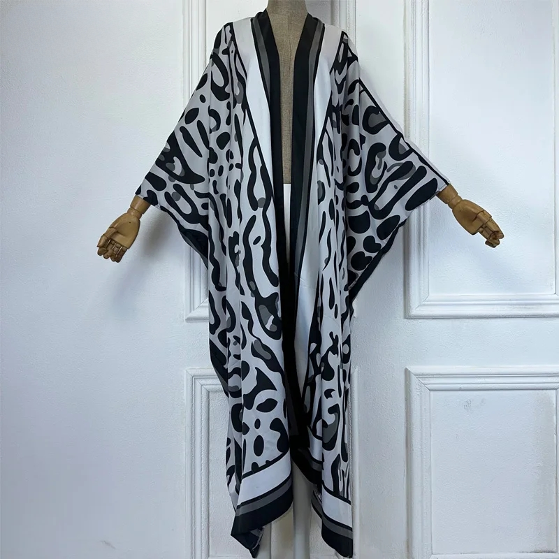 Leopard Affair Kaftan Kimono