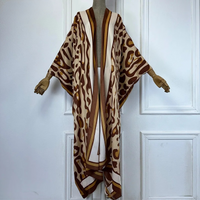 Leopard Affair Kaftan Kimono
