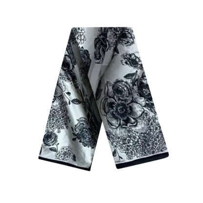 Cinturón con diseño de cascada floral