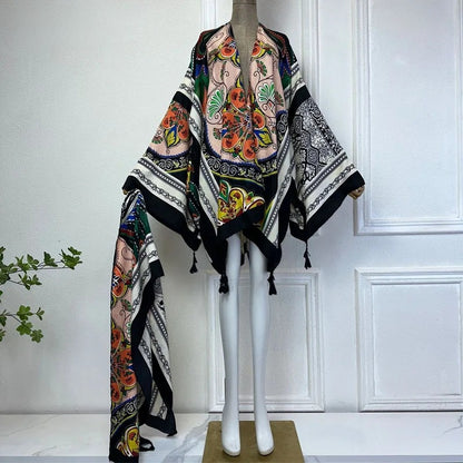 Living Color Short Kimono