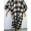 Plaid Prism Wool Kimono