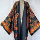 Robe Kimono Paisley Bloom Kimono (Black)