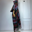 Holiday Plaid Hooded Wool Kimono