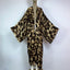 Kimono con salpicaduras de guepardo