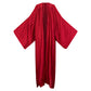 Dark Red Silk Kimono - Lashawn Janae