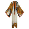 Robe Kimono Cock-Tail Kimono  (Orange)