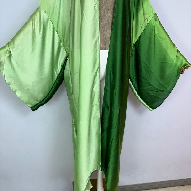 Robe Kimono Starburst Kimono (Green)