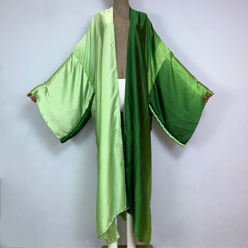 Robe Kimono Starburst Kimono (Green)