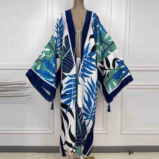 Kimono de villégiature hawaïen