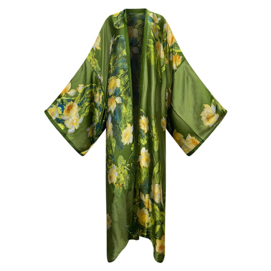 Still Greenery Kimono - Lashawn Janae
