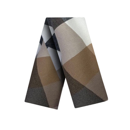 Ceinture plissée à carreaux bohème