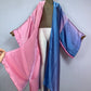 Robe Kimono Starburst Kimono (Blue Pink)