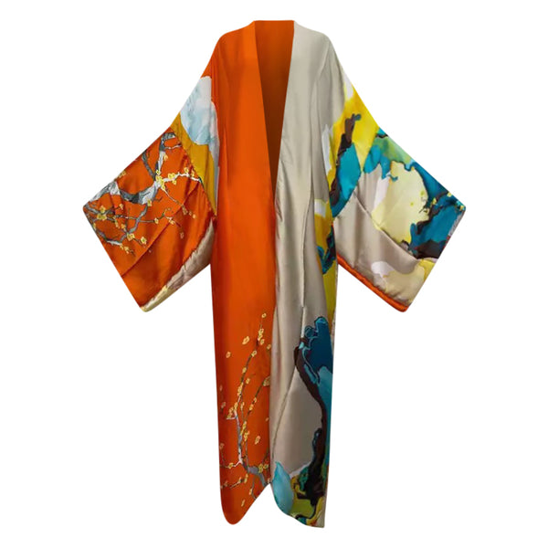 Robe Kimono All Inclusive Kimono - (Orange)
