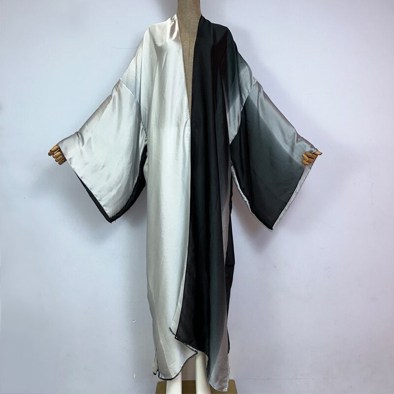 Robe Kimono Starburst Kimono (Black)