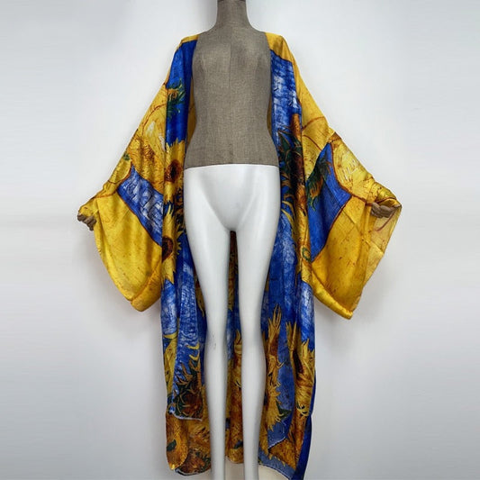 Sunflower Kimono - Lashawn Janae (7296569999518)