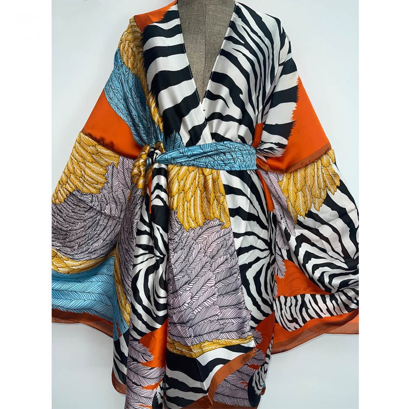 Safari Kimono (Short) - Lashawn Janae (7260593291422)
